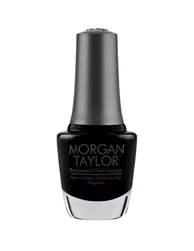Morgan Taylor Nail Polish - BLACK SHADOW