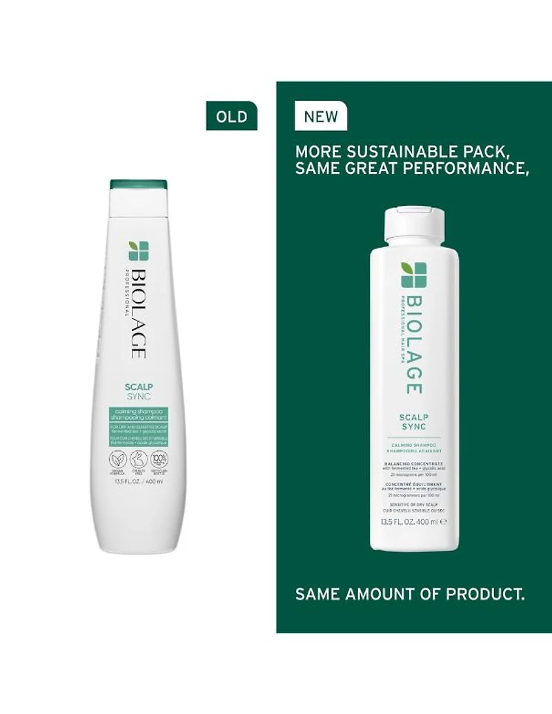 Shampooing apaisant Biolage Scalp Sync - 400 ml