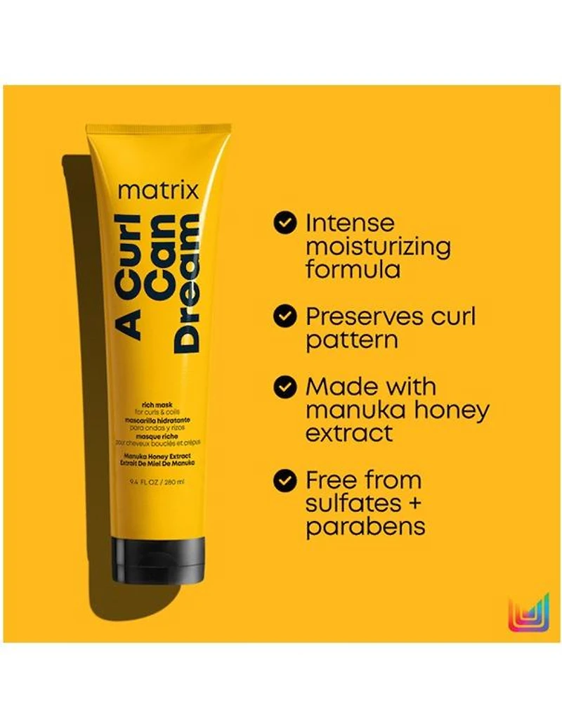 Matrix A Curl Can Dream Mask - 1L