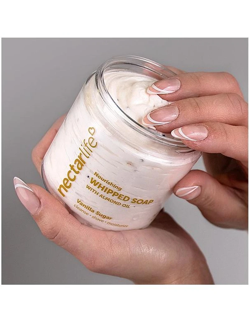 Savon fouetté nourrissant Nectarlife au sucre vanillé - 5 oz