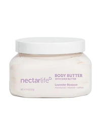 Beurre corporel hydratant au karité Nectarlife, fleur de lavande - 227 g