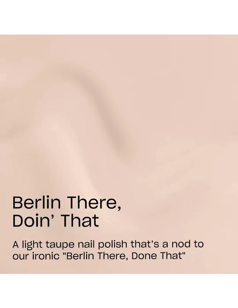 OPI Berlin En pleine action