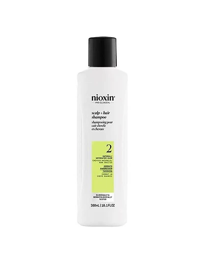 Shampoing Nioxin System 2 pour cuir chevelu et cheveux - 300 ml