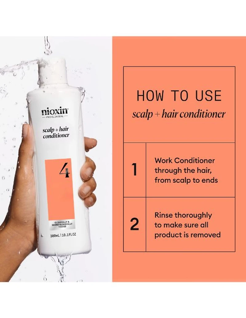 Après-shampoing Nioxin System 4 Scalp Therapy - 1 L