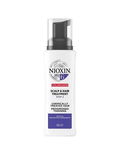Soin cuir chevelu et cheveux Nioxin System 6 - 100 ml