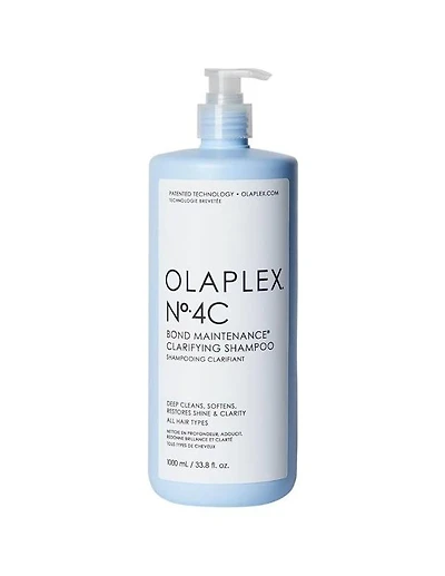 Shampoing clarifiant Olaplex No.4C pour la réparation des liaisons - 1000 ml