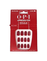 Ongles OPI xPRESS-ON Big Apple Red