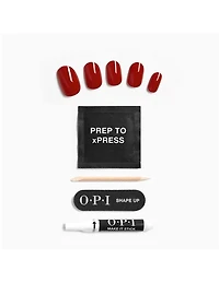 Ongles OPI xPRESS-ON Big Apple Red