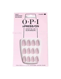 Ongles courts OPI xPRESS-ON Ne me faites pas de Bossa Nova