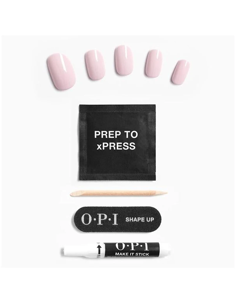 Ongles courts OPI xPRESS-ON Ne me faites pas de Bossa Nova