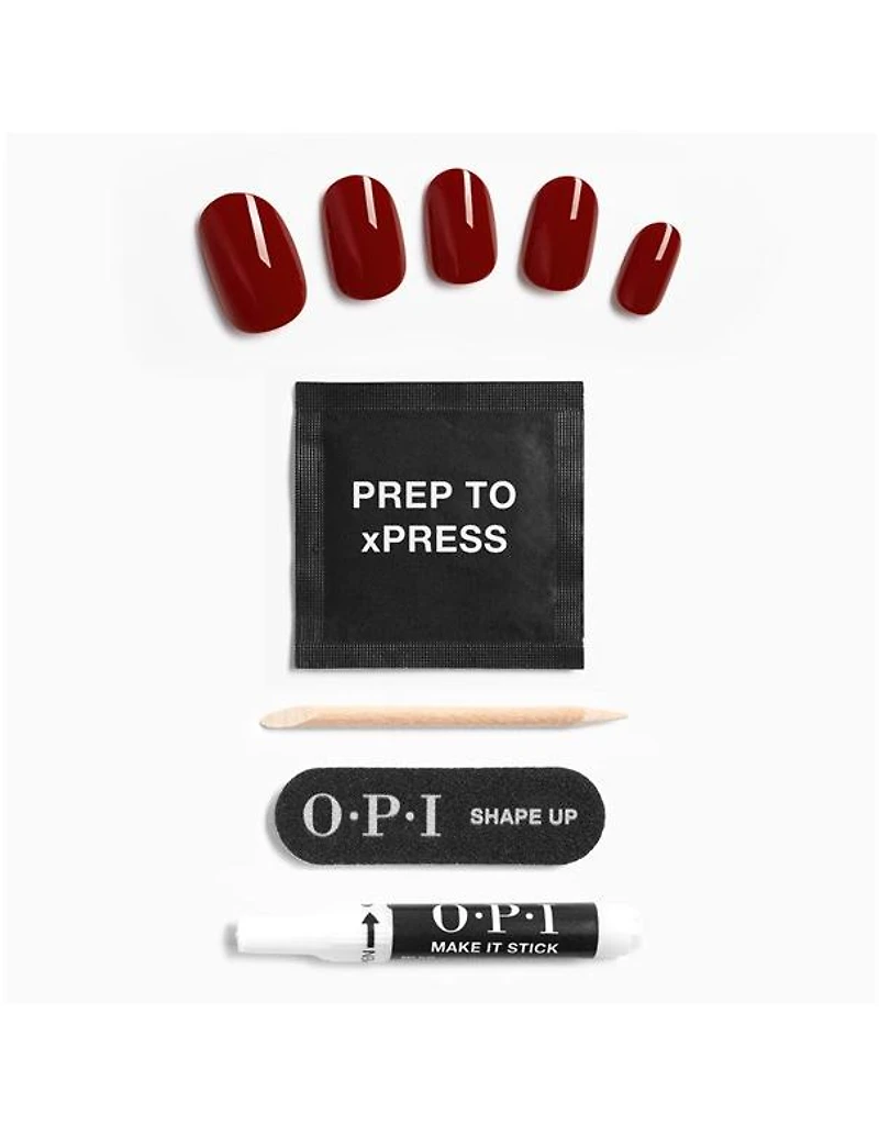 OPI xPRESS-ON Nails Short Linger Over Coffee