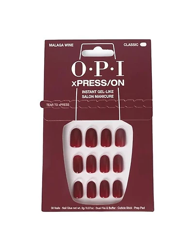 Ongles OPI xPRESS-ON Malaga Wine