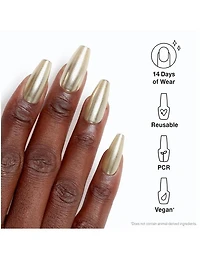 Ongles OPI xPRESS-ON Long Break the Gold