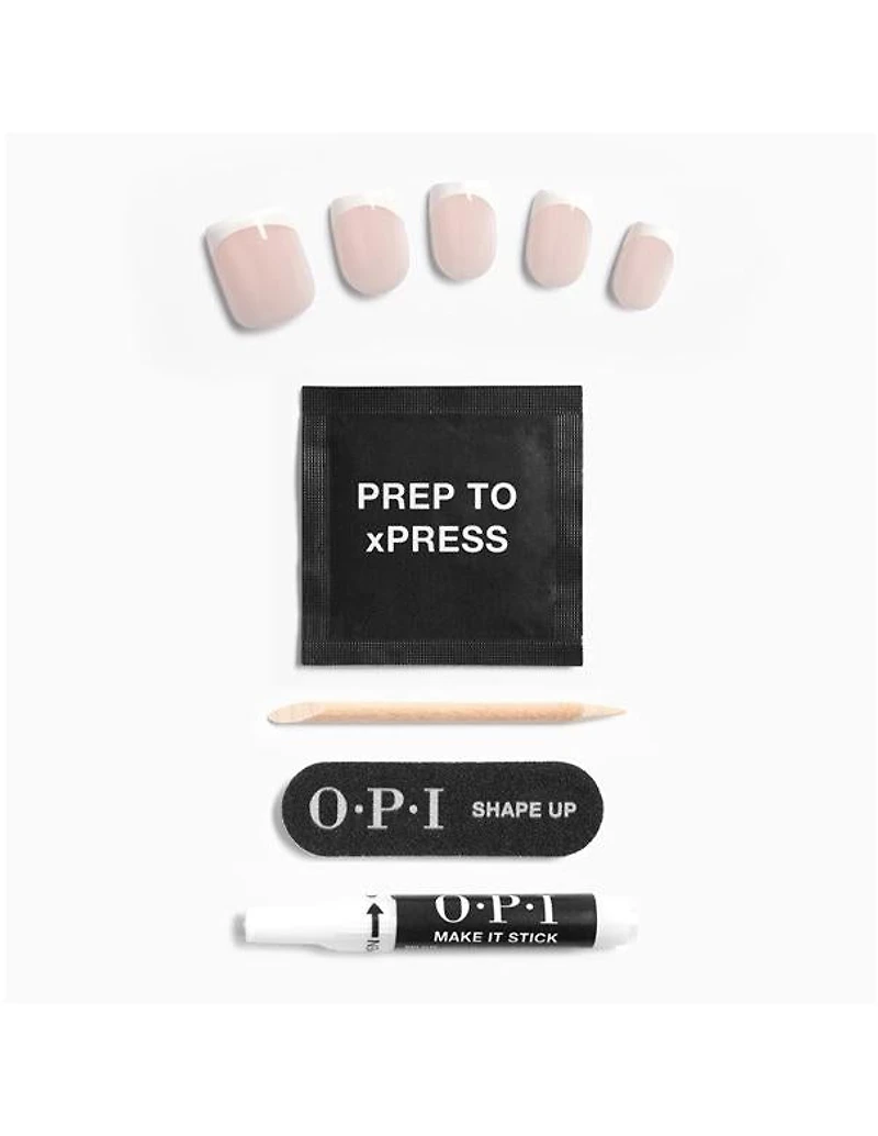 Ongles courts French Press OPI xPRESS-ON