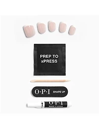 Ongles courts French Press OPI xPRESS-ON