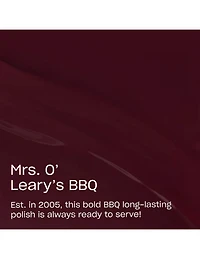 OPI Infinite Shine Mrs. O’ Leary’s BBQ
