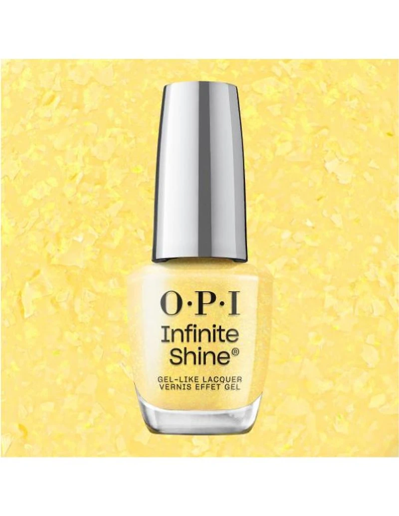 OPI Infinite Shine Slay Bonjour au jaune