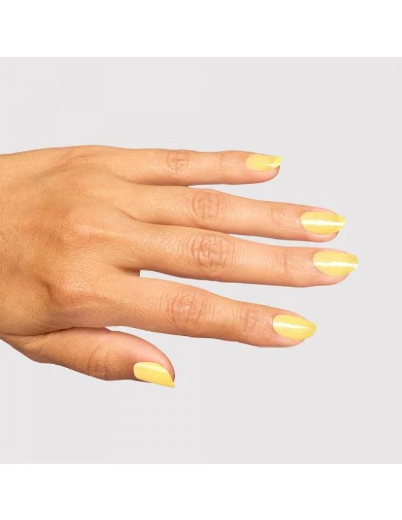 OPI Infinite Shine Slay Bonjour au jaune
