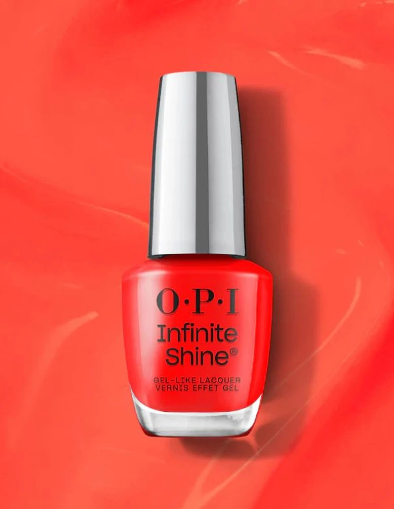OPI Infinite Shine Drop It Like It’s Hawt