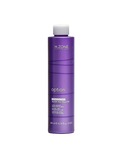 Après-shampoing anti-jaunissement H.Zone Option Silver - 200 ml