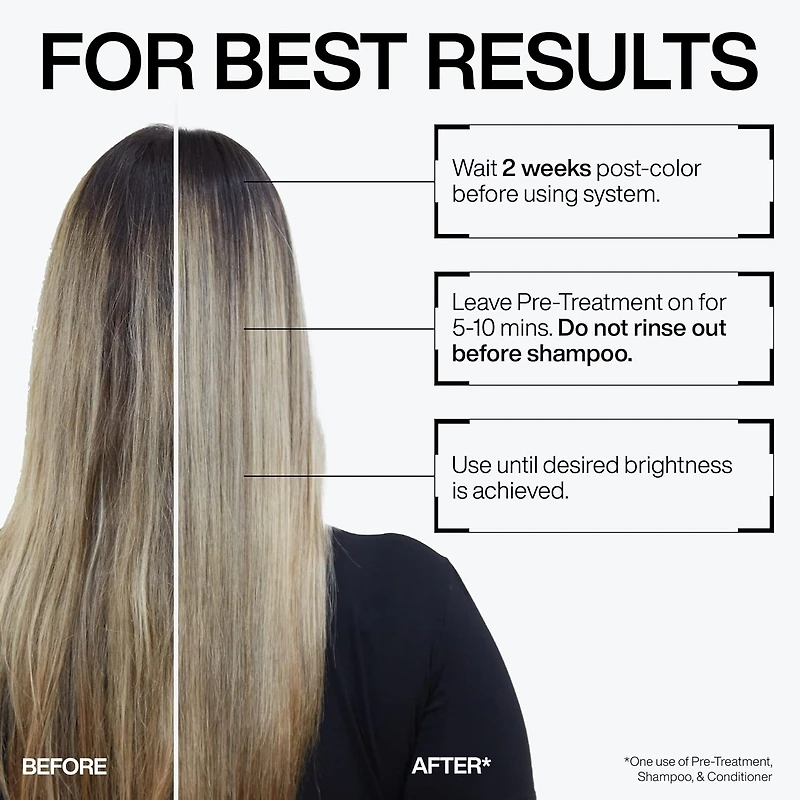 Après-shampoing Redken Blondage High Bright VC - 1 L