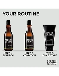 Après-shampoing quotidien Redken Brews - 1 L