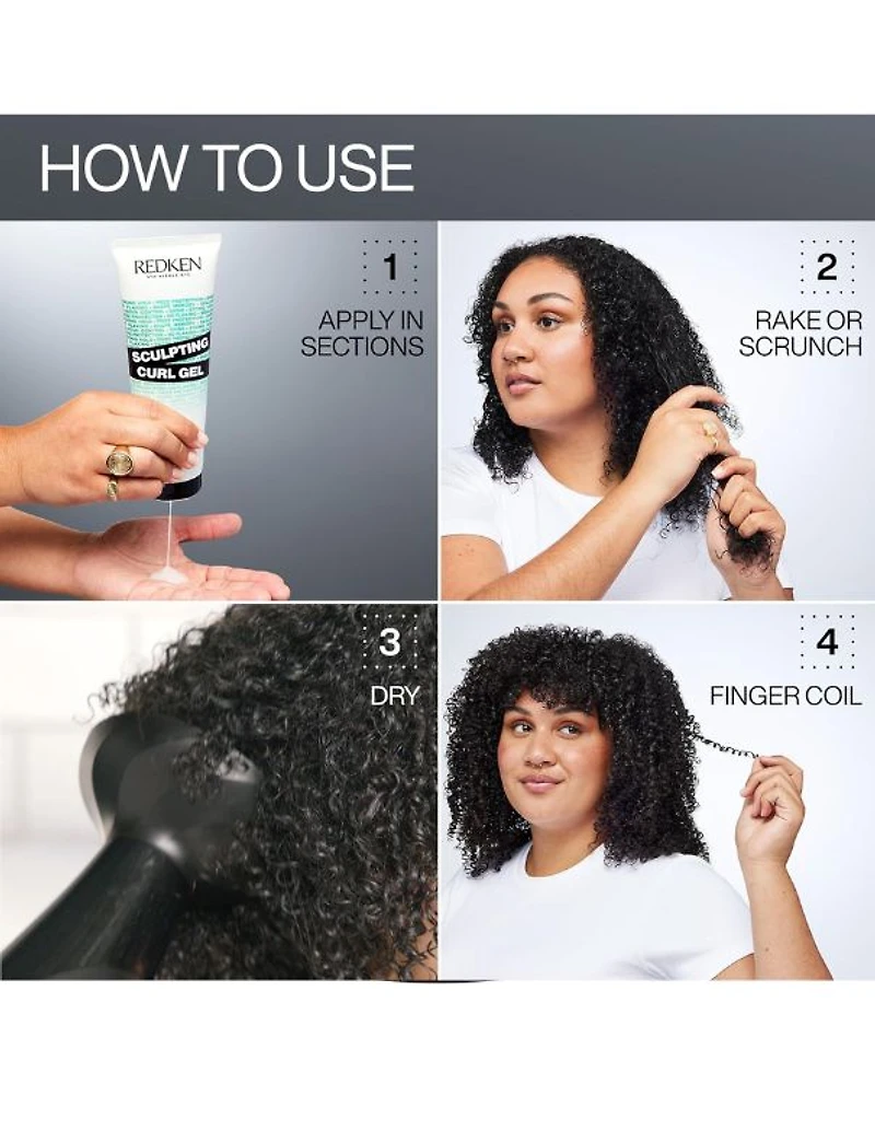 Gel sculptant pour boucles Redken - 250 ml