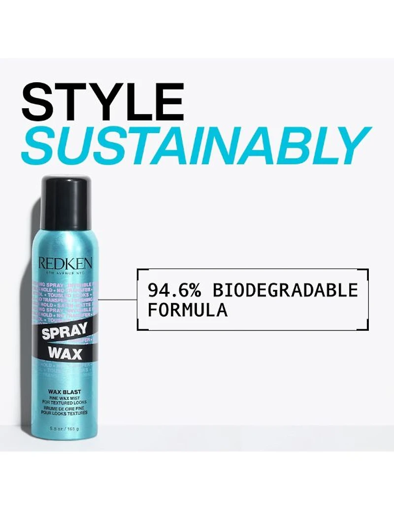 Redken Spray Wax Invisible Texture Coiffspray - 156 g
