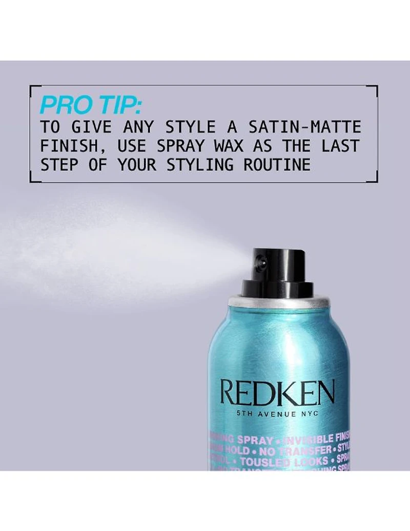 Redken Spray Wax Invisible Texture Coiffspray - 156 g