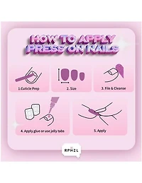 Kit de faux ongles RPNZL - Elsa