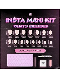 Kit de pose d'ongles à coller RPNZL