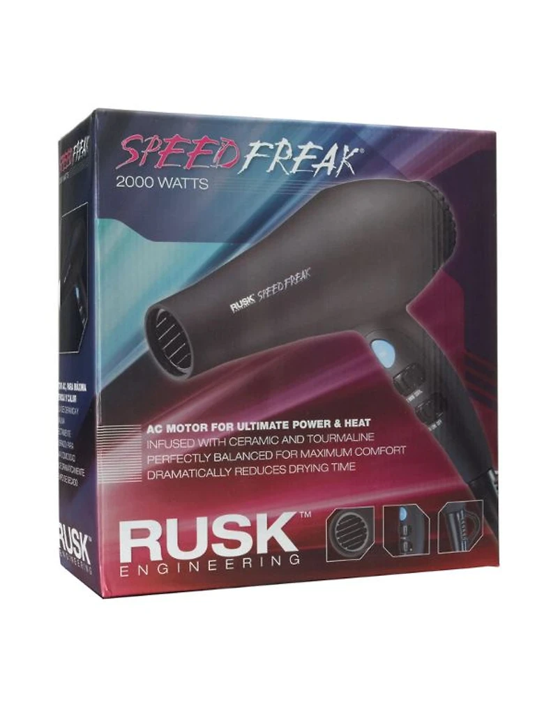 RUSK Speed Freak Professional Hair Dryer