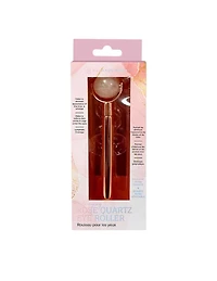 Rouleau de beauté pour le contour des yeux en quartz rose Relaxus