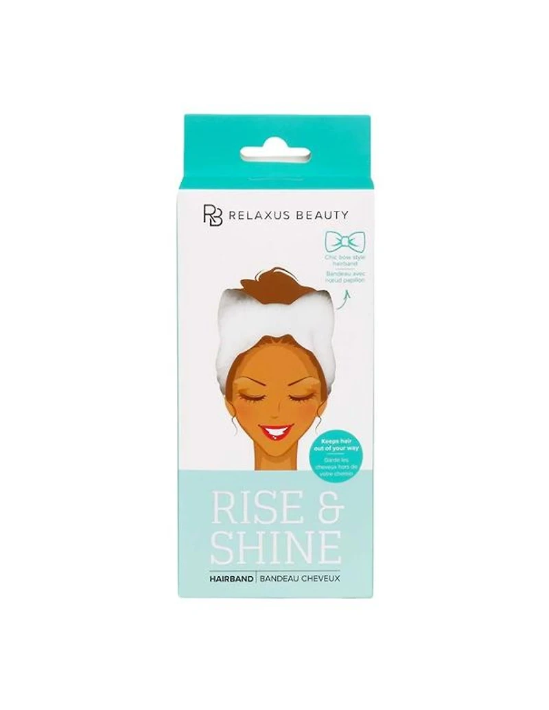 Bandeau pour cheveux Relaxus Rise & Shine Blanc
