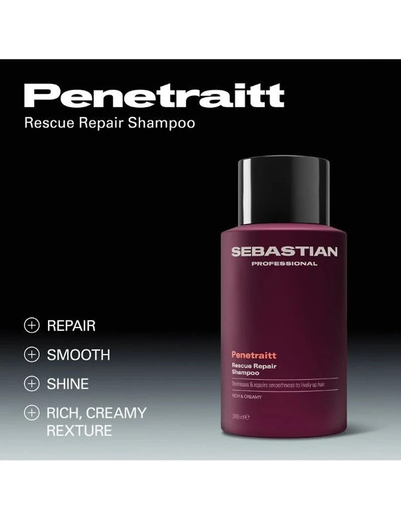 Sebastian Penetraitt Rescue Repair Shampoo - 280ml