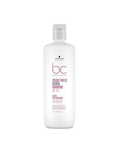Shampoing micellaire argenté Color Freeze BC Bonacure pH 4,5 - 1 L