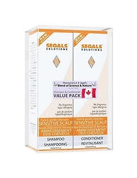 Duo pour cuir chevelu sensible Segals