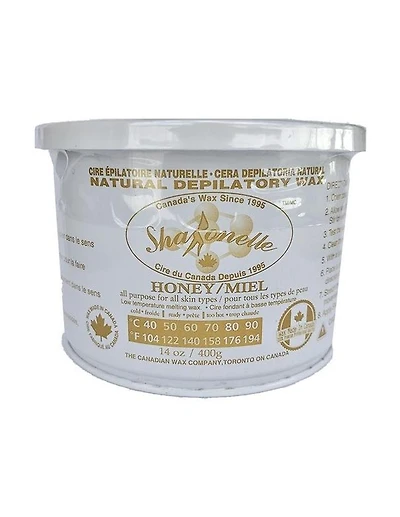 Sharonelle Microwave Natural Honey Soft Wax - 14oz