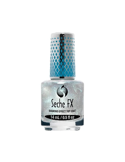 Top Coat Effet Diamant Seche FX Bleu - 14 ml