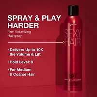 Big SexyHair Spray and Play Harder Volumizing Hairspray - 335ml