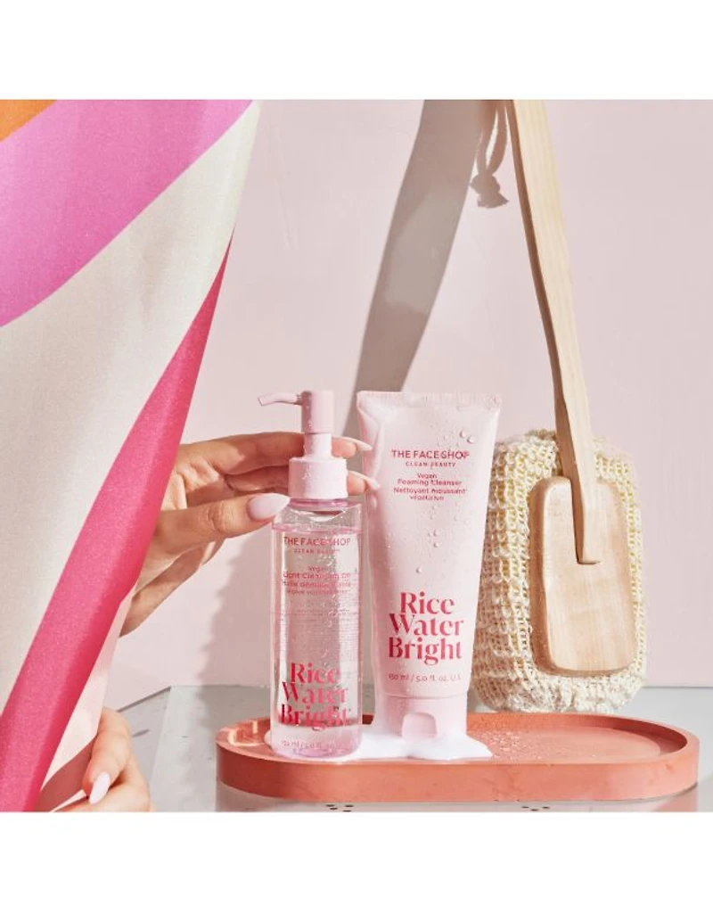 Huile nettoyante légère végétalienne The Face Shop - 150 ml