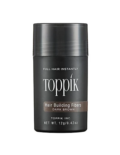 Fibres capillaires densifiantes TOPPIK (Brun foncé) - 12 g