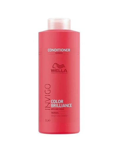 Après-shampoing Wella Invigo Color Brilliance pour cheveux fins - 1 L