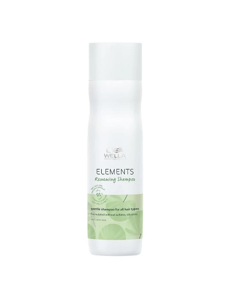 Shampooing rénovateur Wella Elements 8,45 oz - 193 g