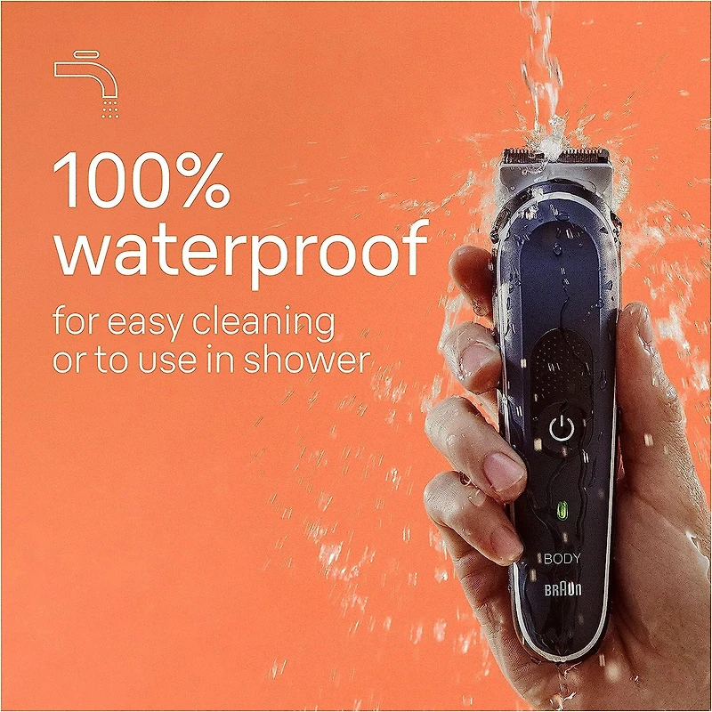 Braun Wet & Dry Body Groomer Series 5 5340, Use, Black