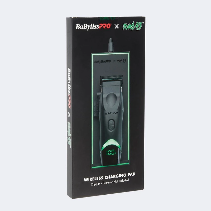 BaBylissPRO Tomb45 Wireless-Charging Trimmer & Charging pad