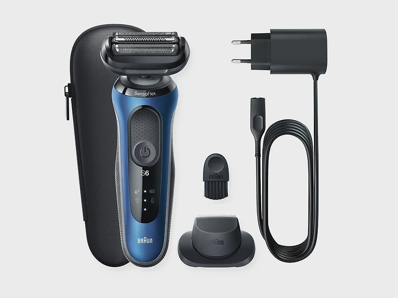 Braun Electric Shaver for Men, Series 6 Wet & Dry 6120S