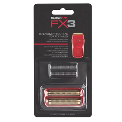 BaBylissPRO FX3 Replacement Foil Head and Cutter, FXX3RF