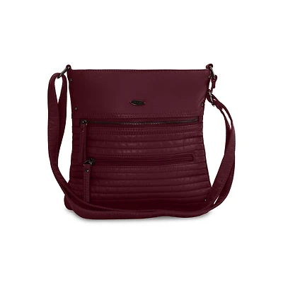 Sac à bandoulière matelassé Cargo avec 2 poches avant glissière