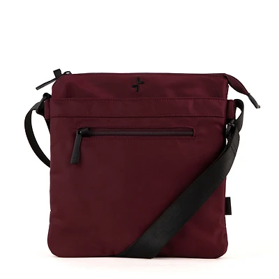 Tracker Sac bandoulière Basic en nylon RFID à 2 soufflets